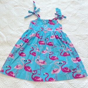 Eleanor Rose Flamingo Dress size 6-7